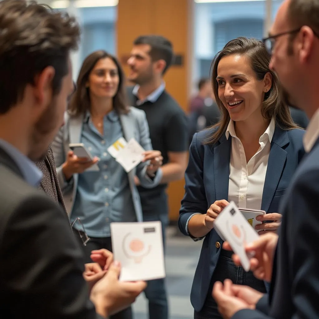 Evento de networking financiero